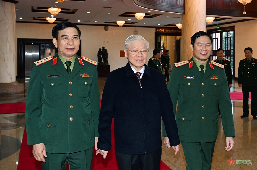 Tình cảm đặc biệt của Tổng Bí thư Nguyễn Phú Trọng với Bộ đội Cụ Hồ