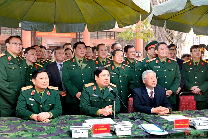 Tình cảm đặc biệt của Tổng Bí thư Nguyễn Phú Trọng với Bộ đội Cụ Hồ