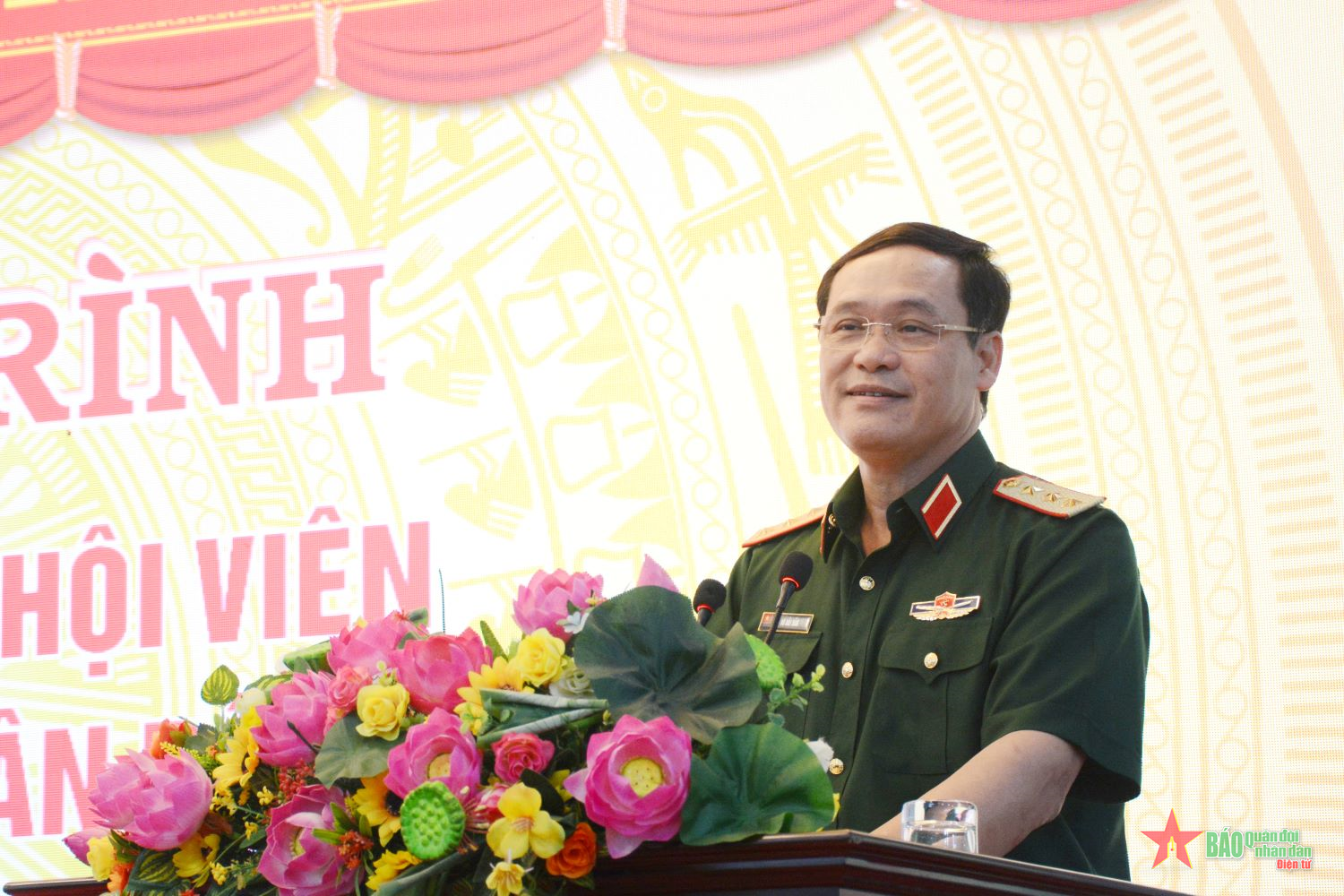 Thượng tướng Vũ Hải Sản dự Hội nghị toàn thể hội viên Hiệp hội Doanh nghiệp Quân đội