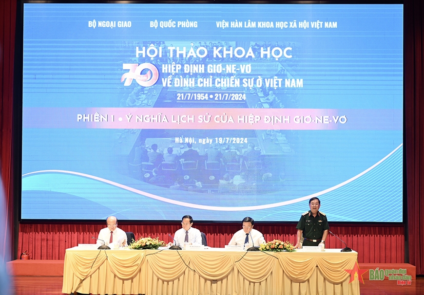Hội thảo khoa học “70 năm Hiệp định Geneva về đình chỉ chiến sự ở Việt Nam”