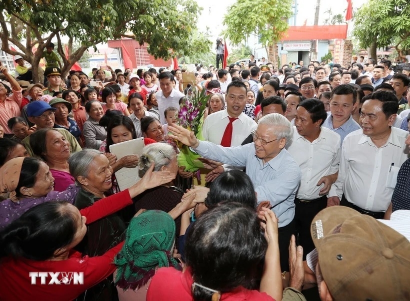Dấu ấn sâu sắc của Tổng Bí thư Nguyễn Phú Trọng trong lòng người dân