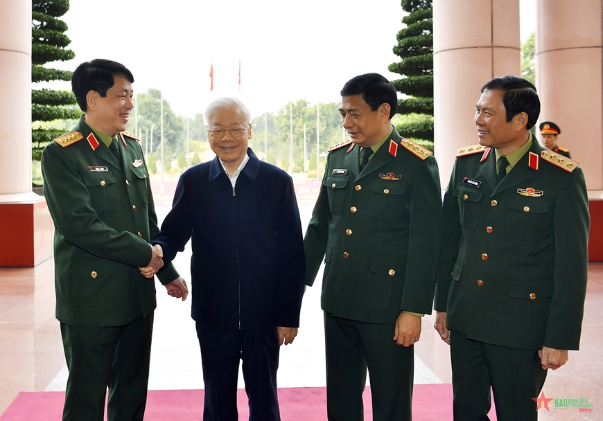 Tình cảm đặc biệt của Tổng Bí thư Nguyễn Phú Trọng với Bộ đội Cụ Hồ