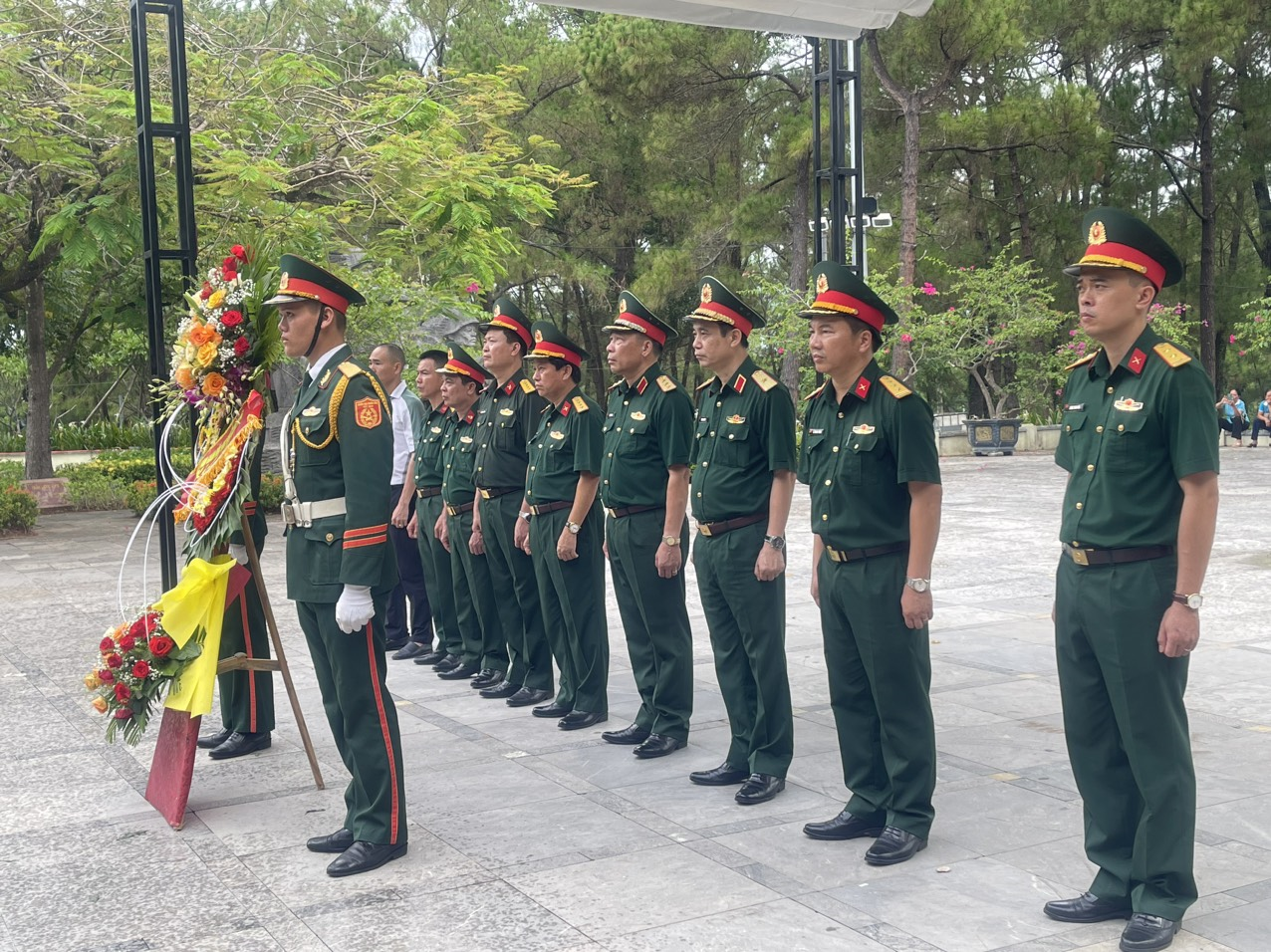 Học viện Quốc phòng tri ân các Anh hùng liệt sĩ