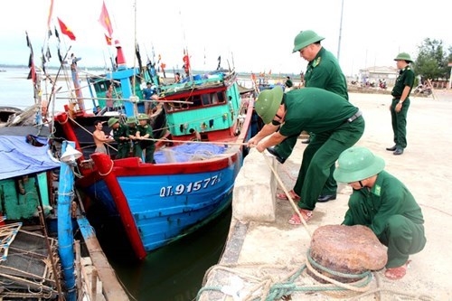 Các đơn vị Quân đội sẵn sàng ứng phó với bão số 2