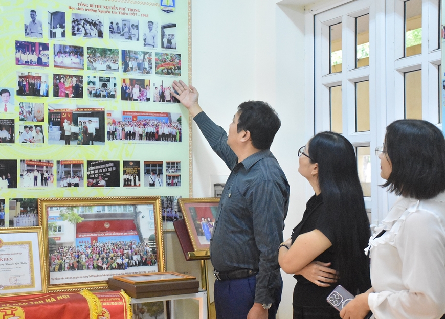 Những bức ảnh quý tại mái trường xưa của Tổng Bí thư Nguyễn Phú Trọng