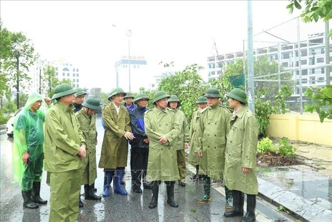 Ban Chỉ đạo quốc gia về phòng, chống thiên tai kiểm tra tại Quảng Ninh