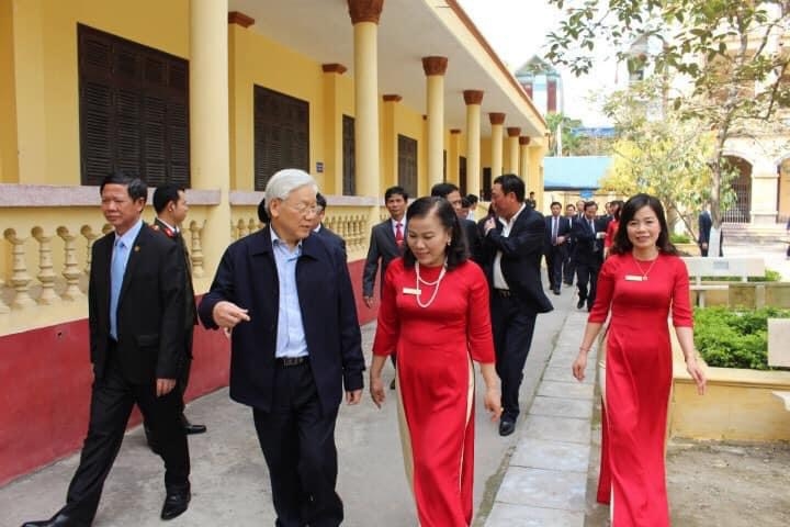 Trường Chính trị Trường Chinh thực hiện lời căn dặn của Tổng Bí thư Nguyễn Phú Trọng