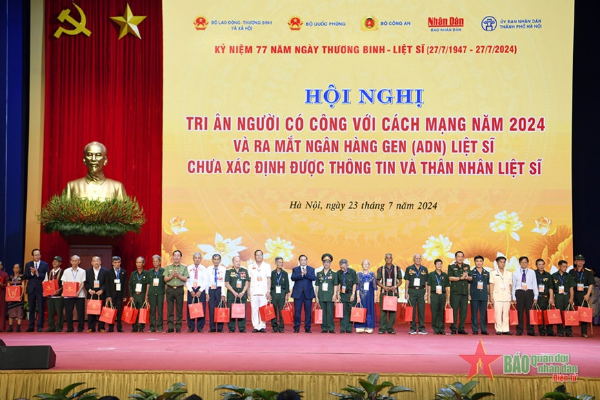 Thủ tướng Phạm Minh Chính: Đảng, Nhà nước luôn quan tâm đặc biệt đến công tác “Đền ơn đáp nghĩa”