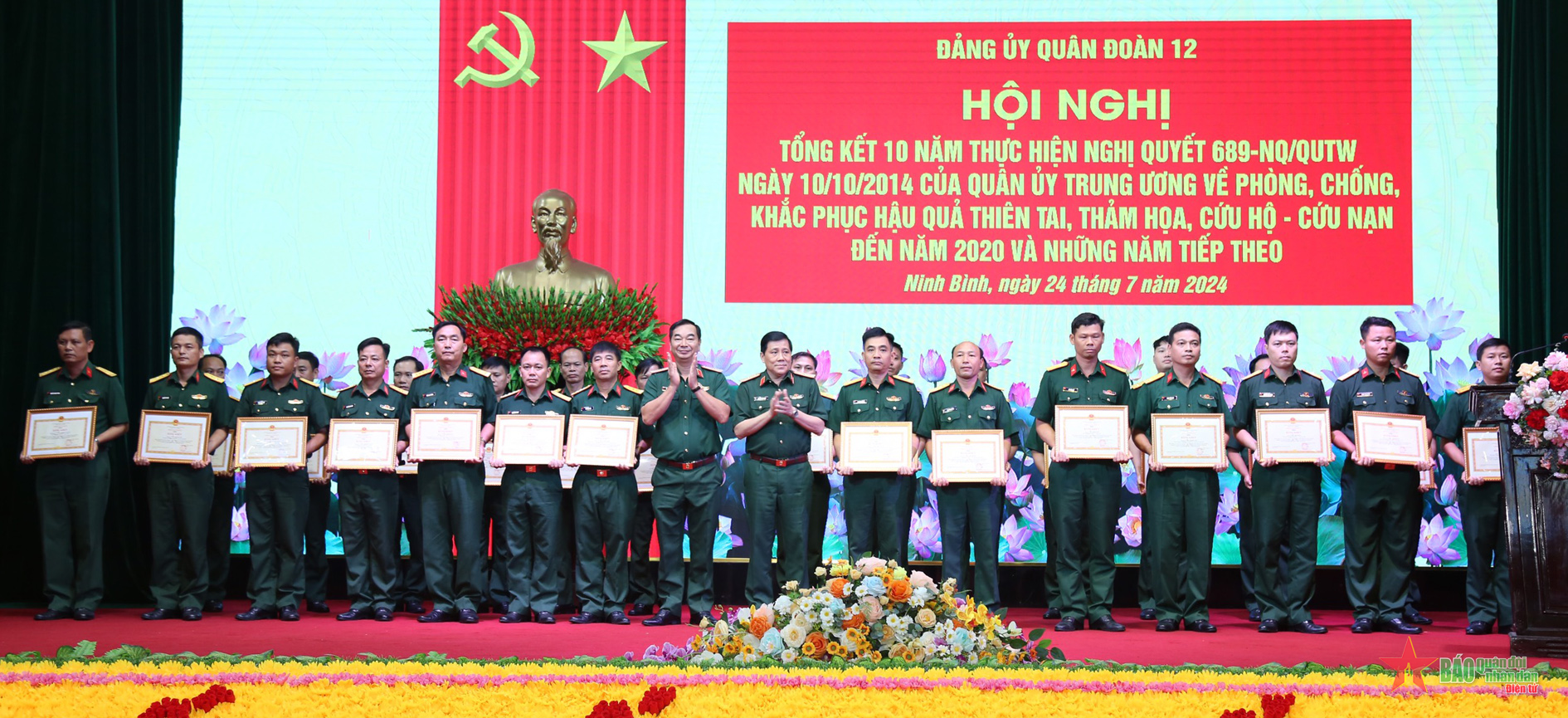 Quân đoàn 12 chủ động ứng phó, khắc phục hậu quả thiên tai, thảm họa