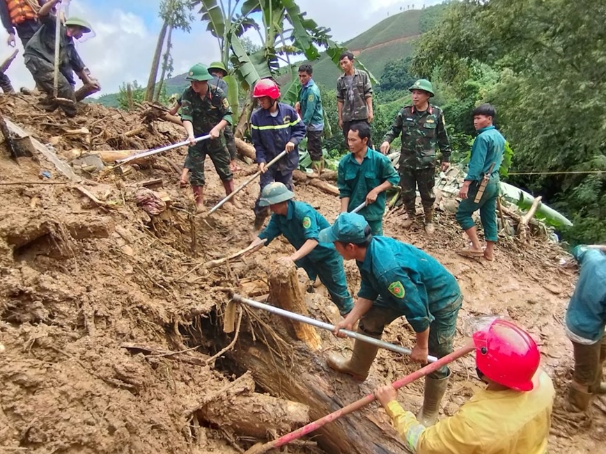 LLVT tỉnh Sơn La trắng đêm ứng cứu đồng bào vùng lũ