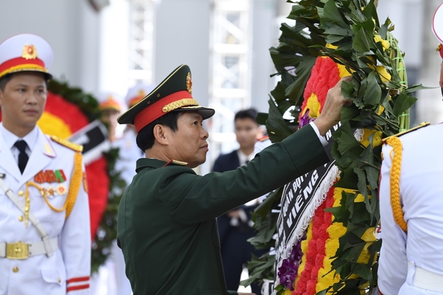 Cử hành trọng thể Lễ viếng Tổng Bí thư Nguyễn Phú Trọng