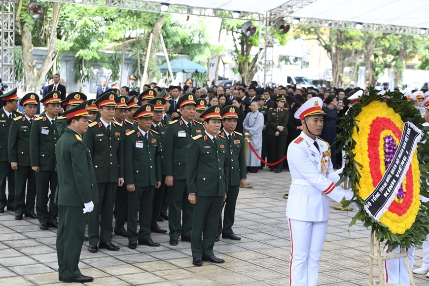 Cử hành trọng thể Lễ viếng Tổng Bí thư Nguyễn Phú Trọng