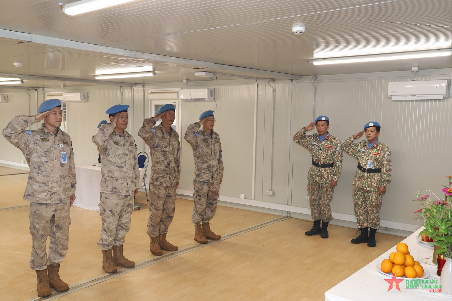 Trang trọng Lễ viếng Tổng Bí thư Nguyễn Phú Trọng tại Abyei 