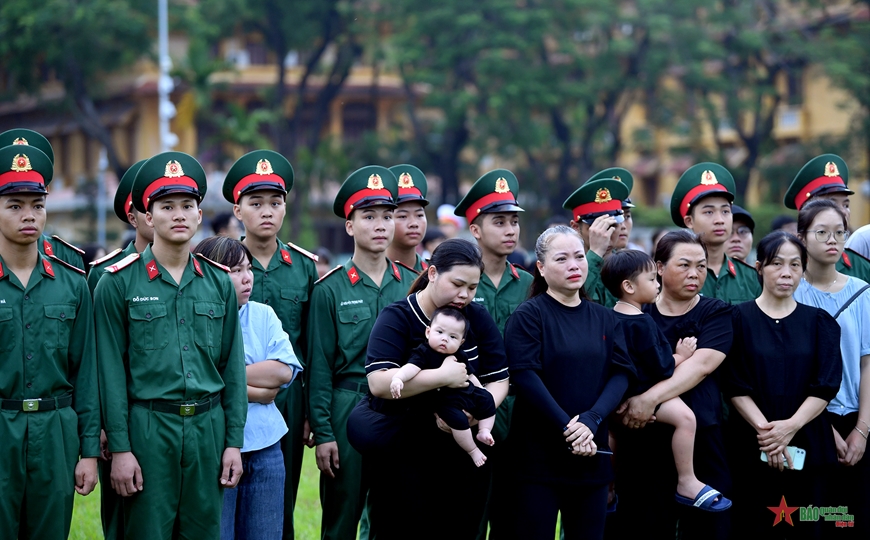 Lễ thượng cờ rủ Quốc tang Tổng Bí thư Nguyễn Phú Trọng