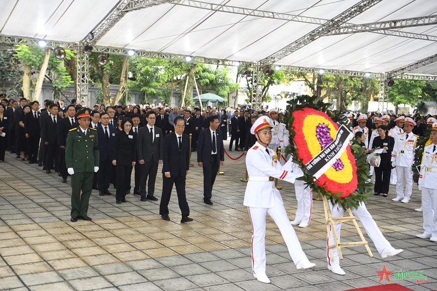 Cử hành trọng thể Lễ viếng Tổng Bí thư Nguyễn Phú Trọng