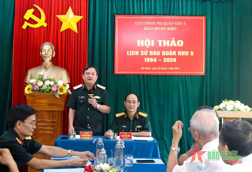 Báo Quân khu 5 tổ chức Hội thảo lịch sử Báo Quân khu 5, giai đoạn 1964-2024