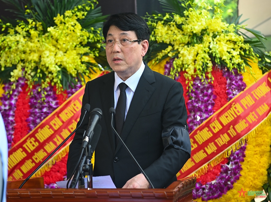 Cử hành trọng thể Lễ truy điệu, Lễ an táng Tổng Bí thư Nguyễn Phú Trọng