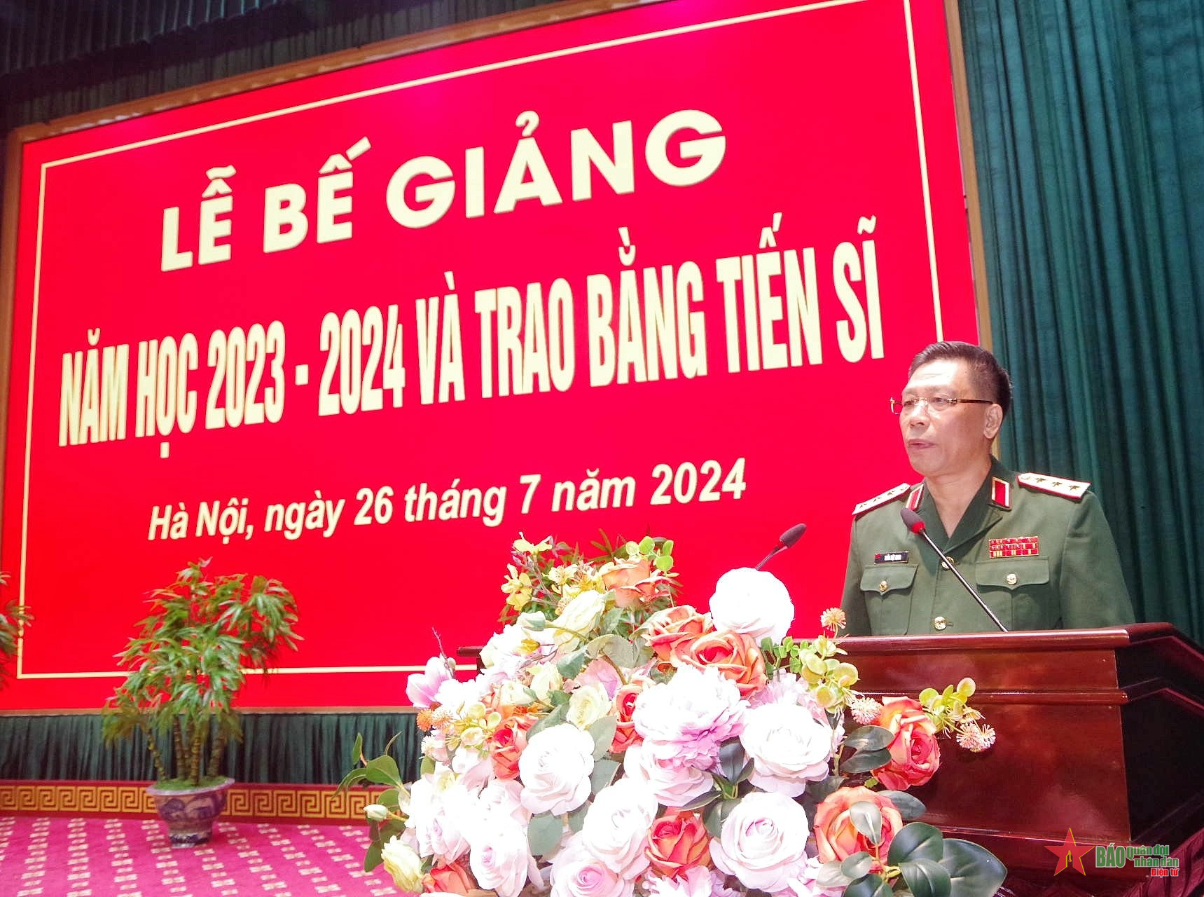 Học viện Quốc phòng bế giảng năm học 2023-2024