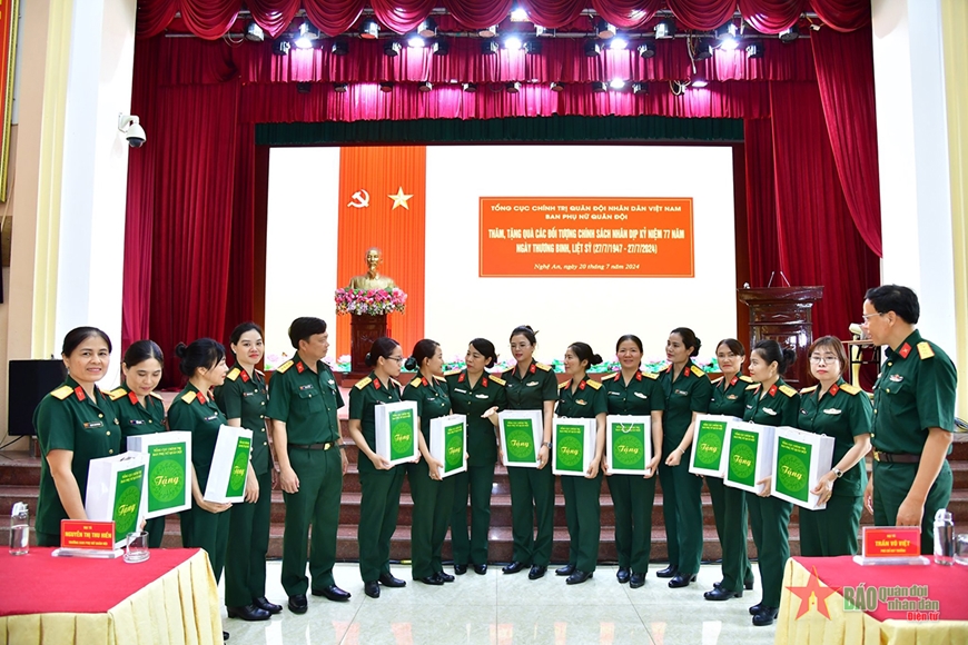 Phụ nữ Quân đội tri ân, tiếp nối mạch nguồn truyền thống