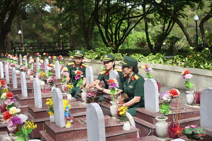 Phụ nữ Quân đội tri ân, tiếp nối mạch nguồn truyền thống