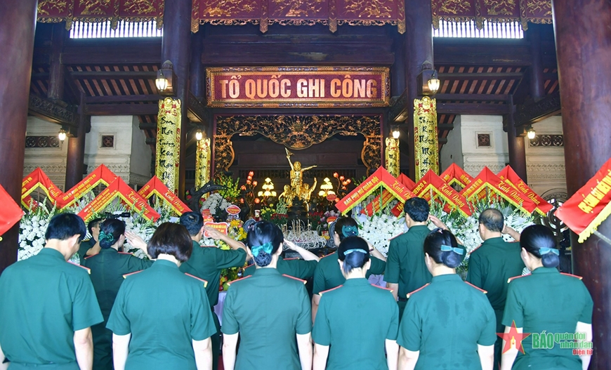 Phụ nữ Quân đội tri ân, tiếp nối mạch nguồn truyền thống