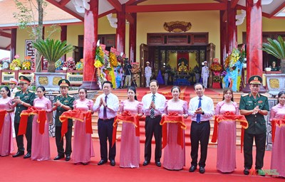 View - 	Khánh thành Đền thờ Anh hùng liệt sĩ Rừng Sác-Cần Giờ