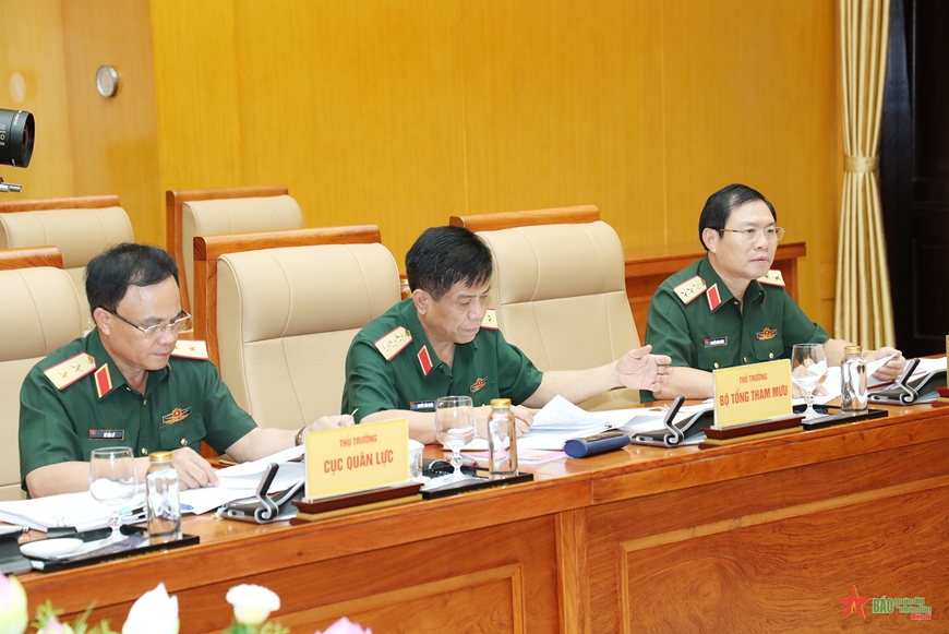 Thường vụ Quân ủy Trung ương cho ý kiến về dự thảo Luật sửa đổi, bổ sung một số điều của Luật Sĩ quan Quân đội nhân dân Việt Nam