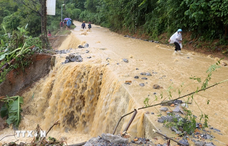 Bắc Bộ mưa lớn, vùng núi đề phòng lũ quét