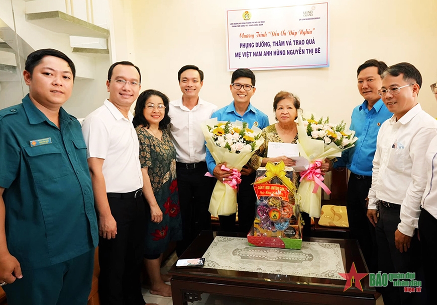 Khắc sâu đạo lý, thiết thực tri ân
