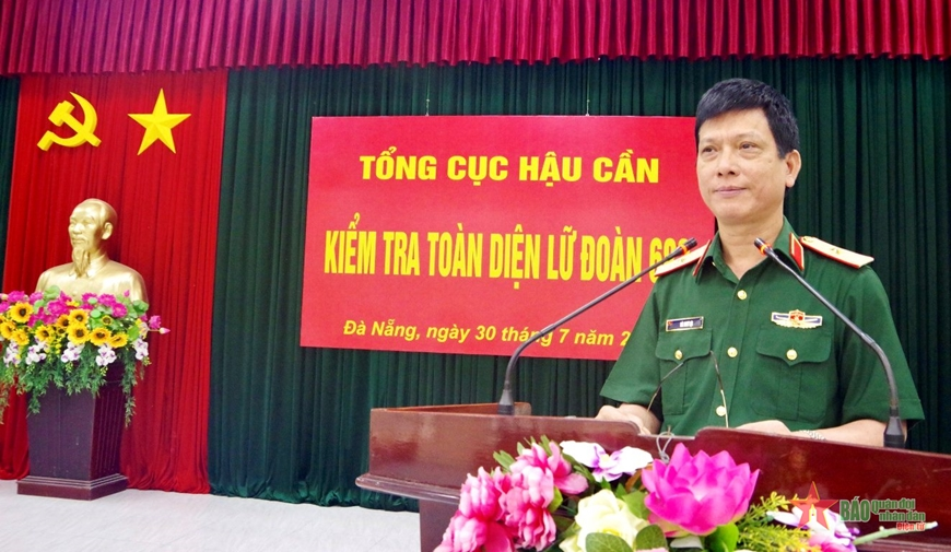 Tổng cục Hậu cần kiểm tra toàn diện  Lữ đoàn 683