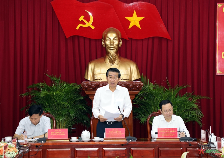 Kiểm tra công tác phòng, chống tham nhũng, tiêu cực tại TP Cần Thơ