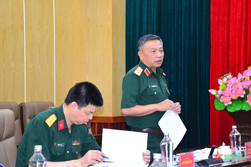 Thượng tướng Trịnh Văn Quyết chủ trì Hội nghị Ban Chủ nhiệm Tổng cục Chính trị