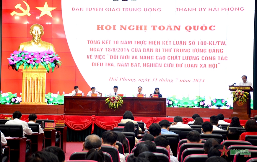 Công tác dư luận xã hội phải bám sát “hơi thở” cuộc sống, tích cực tham gia bảo vệ nền tảng tư tưởng của Đảng