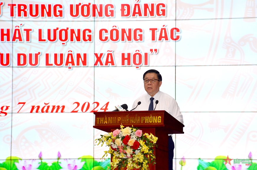 Công tác dư luận xã hội phải bám sát “hơi thở” cuộc sống, tích cực tham gia bảo vệ nền tảng tư tưởng của Đảng