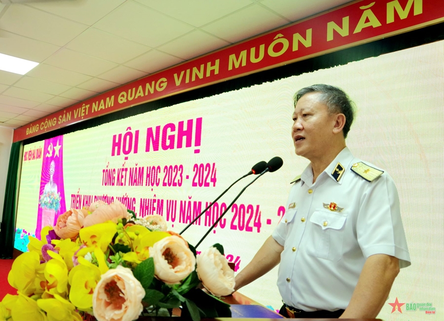Học viện Hải quân tổng kết năm học 2023-2024