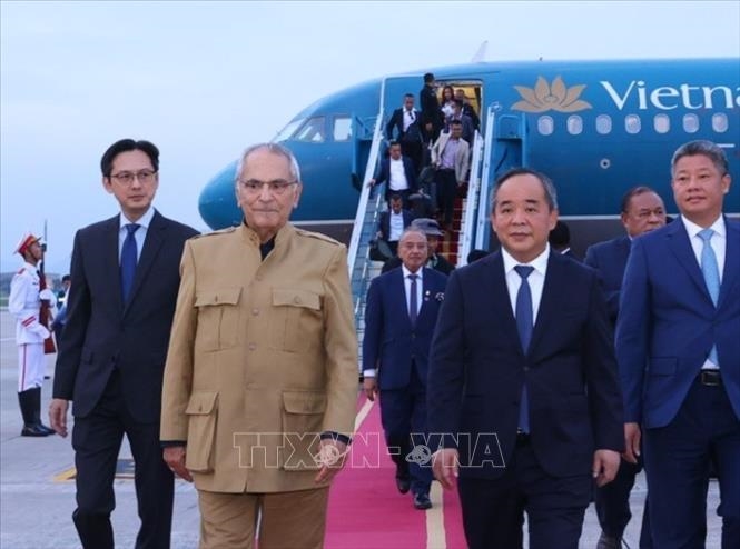 Tổng thống Timor-Leste đến Hà Nội, bắt đầu thăm cấp Nhà nước tới Việt Nam