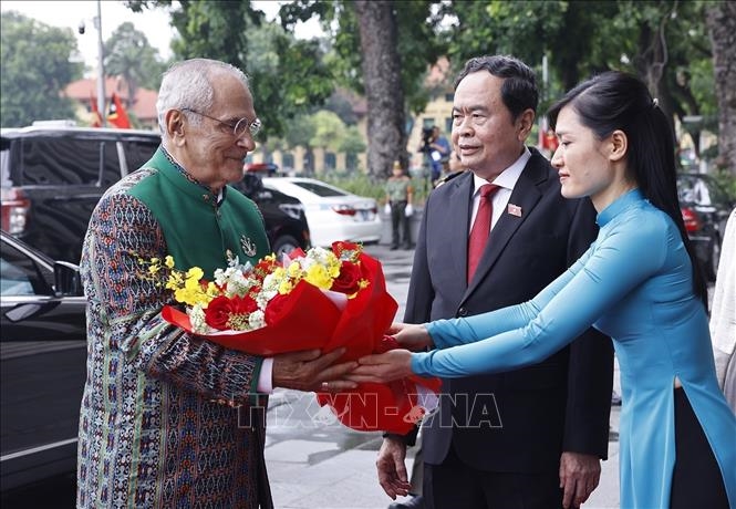 Chủ tịch Quốc hội Trần Thanh Mẫn hội kiến Tổng thống Timor Leste