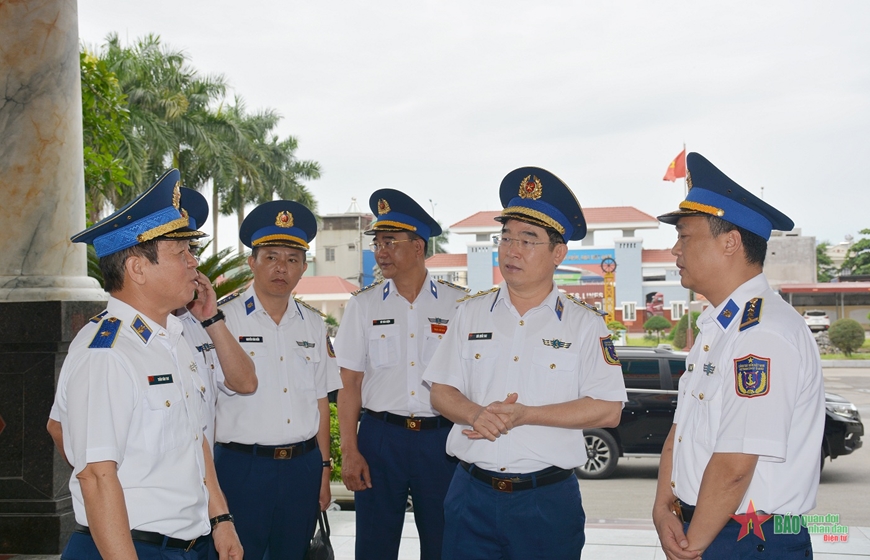 Kiểm tra công tác chuẩn bị tổ chức Chương trình giao lưu công tác Đảng, công tác chính trị Cảnh sát biển Việt Nam - Cảnh sát biển Trung Quốc