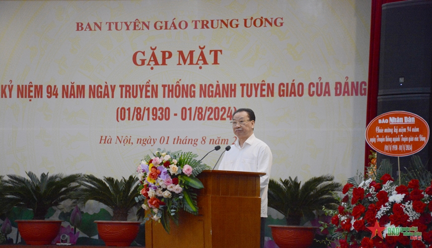 View - 	Ban Tuyên giáo Trung ương kỷ niệm 94 năm Ngày truyền thống ngành