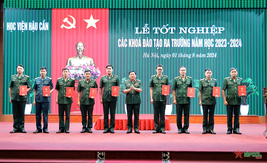 Học viện Hậu cần tổ chức Lễ tốt nghiệp các khóa đào tạo năm học 2023-2024