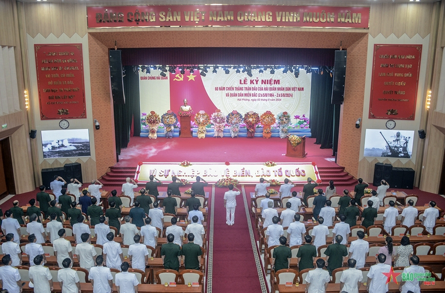 Quân chủng Hải quân kỷ niệm 60 năm Chiến thắng trận đầu của Hải quân nhân dân Việt Nam và quân dân miền Bắc