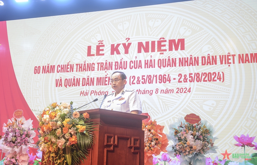 Quân chủng Hải quân kỷ niệm 60 năm Chiến thắng trận đầu của Hải quân nhân dân Việt Nam và quân dân miền Bắc