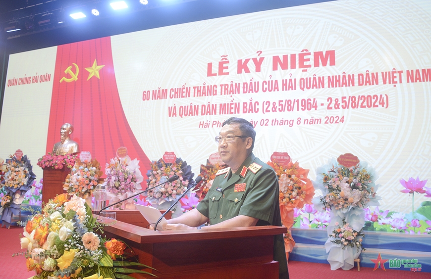 Quân chủng Hải quân kỷ niệm 60 năm Chiến thắng trận đầu của Hải quân nhân dân Việt Nam và quân dân miền Bắc