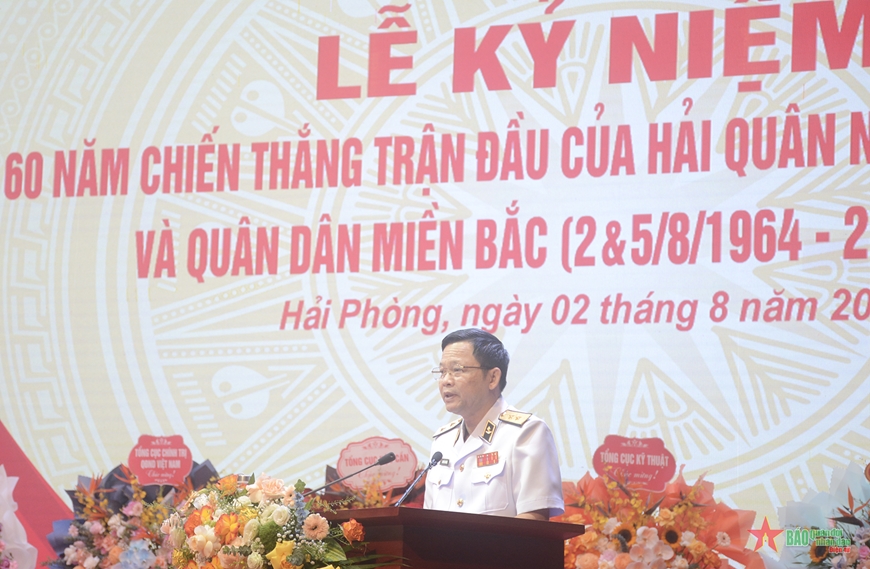 Quân chủng Hải quân kỷ niệm 60 năm Chiến thắng trận đầu của Hải quân nhân dân Việt Nam và quân dân miền Bắc
