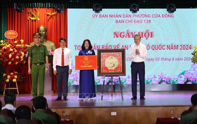 Chủ tịch nước Tô Lâm: Tiếp tục đổi mới phong trào Toàn dân bảo vệ an ninh Tổ quốc