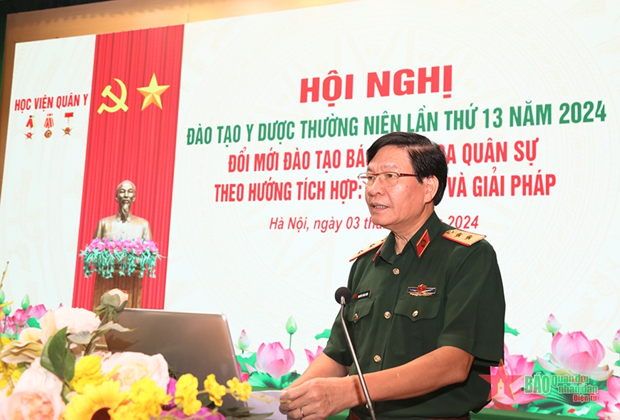 Học viện Quân y đổi mới đào tạo bác sĩ y khoa quân sự theo hướng tích hợp