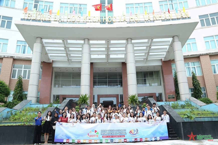 Thúc đẩy giao lưu, kết nối thanh niên, sinh viên các nước tình nguyện vì cộng đồng