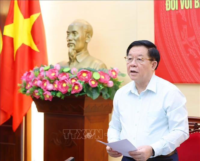 Đoàn Kiểm tra số 1354 của Ban Bí thư làm việc tại Bộ Lao động - Thương binh và Xã hội