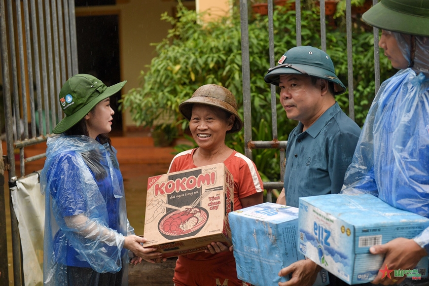 Hà Nội: Ngập úng đã chấm dứt tại nhiều khu vực huyện Thạch Thất và Quốc Oai