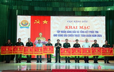 View - 	Tập huấn và tổng kết phúc tra kho xăng dầu chiến thuật toàn quân 2024